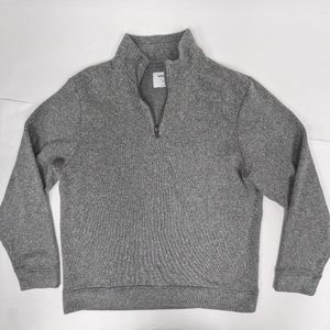 Old Navy Gray half zip pullover sweatshirt Men's XL [25]